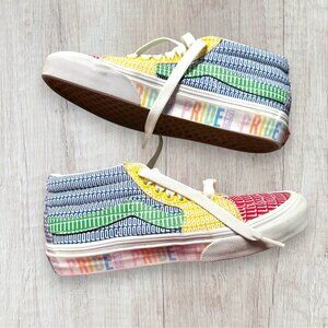 Vans Sk8-Hi Pride Edition Rainbow Patchwork Sneakers Men’s/Women’s